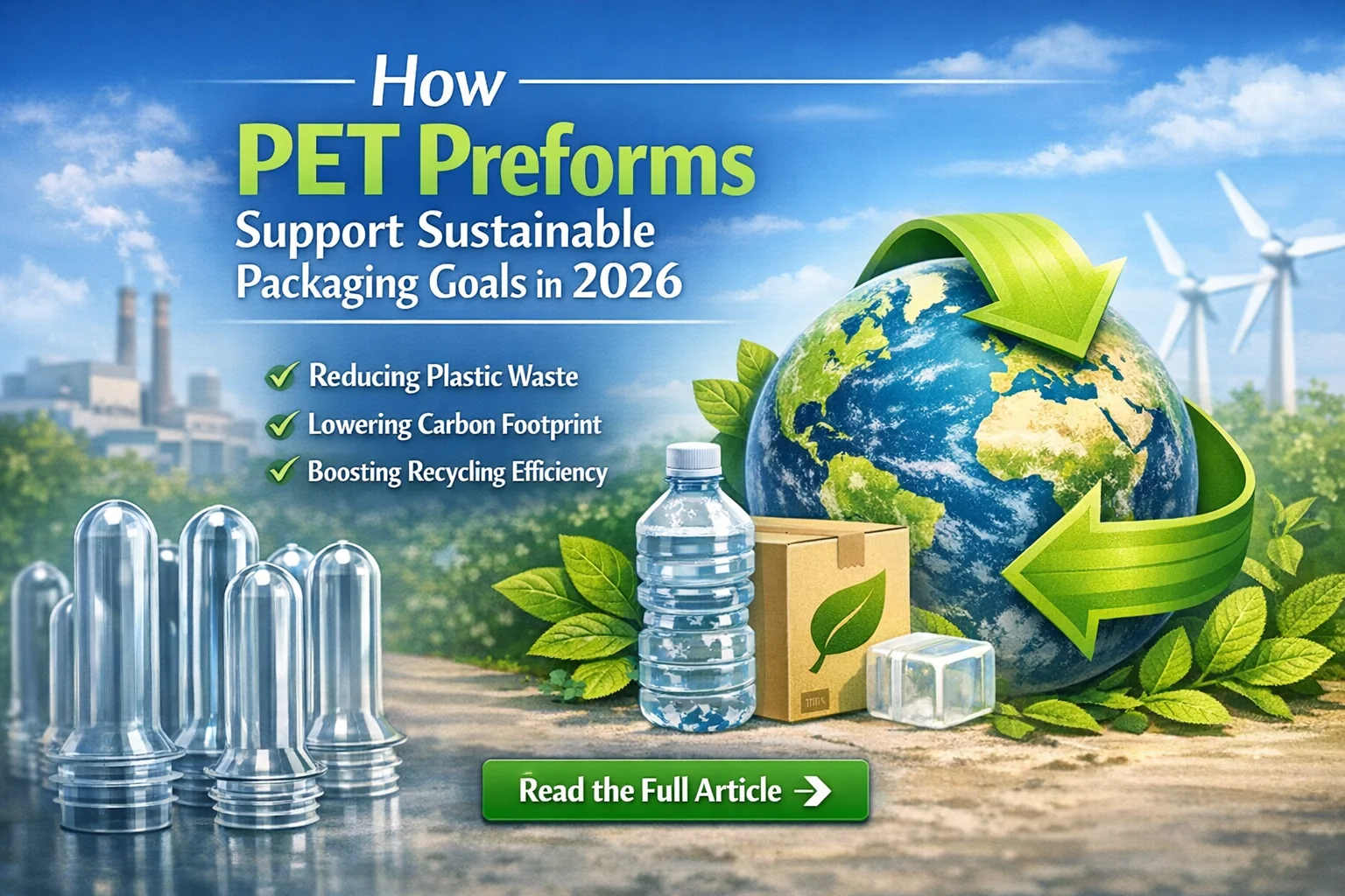 How PET Preforms Support Sustainable Packaging Goals in 2026